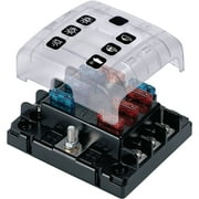 Marinco ATC 6-Way Fuse Holder with Cover and Link