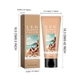 thumbnail image 2 of 2Pcs Leg Makeup Waterproof , 3.53Oz No Transfer Body Concealer, Coverage Body Concealer for Legs, Long-Term Body Foundation Make-up Uniform Skin Skin Moisturizing Leg Cream, Dark Skin, 2 of 9