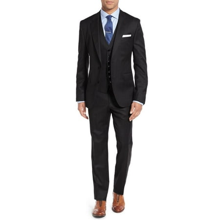 Salvatore Exte Men's 3-piece vested Suit Set 2 Button Blazer Pants Plus Tux Vest