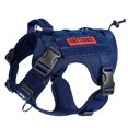 thumbnail image 1 of Tactical Dog Harness Vest with Handle, Military Dog Harness for Large Medium Dogs,No-Pull Service Dog Vest with Hook & Loop Panels,Adjustable Dog Vest Harness for Walking Training, 1 of 6