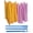 Pink+Orange, variant on 40pcs Heatless Spiral Hair Curlers for Long & Medium Hair, 22 Inch Overnight Magic Hair Rollers for Women No Heat Damage, DIY Curling Kit Wavy Hair Tool with Styling Hook (Pink+Orange)