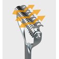 thumbnail image 4 of Nikou Dog Cat Dematting Comb-Undercoat Rake for Dogs-Double Side Pet Grooming Massage Comb-Silver(L), 4 of 8