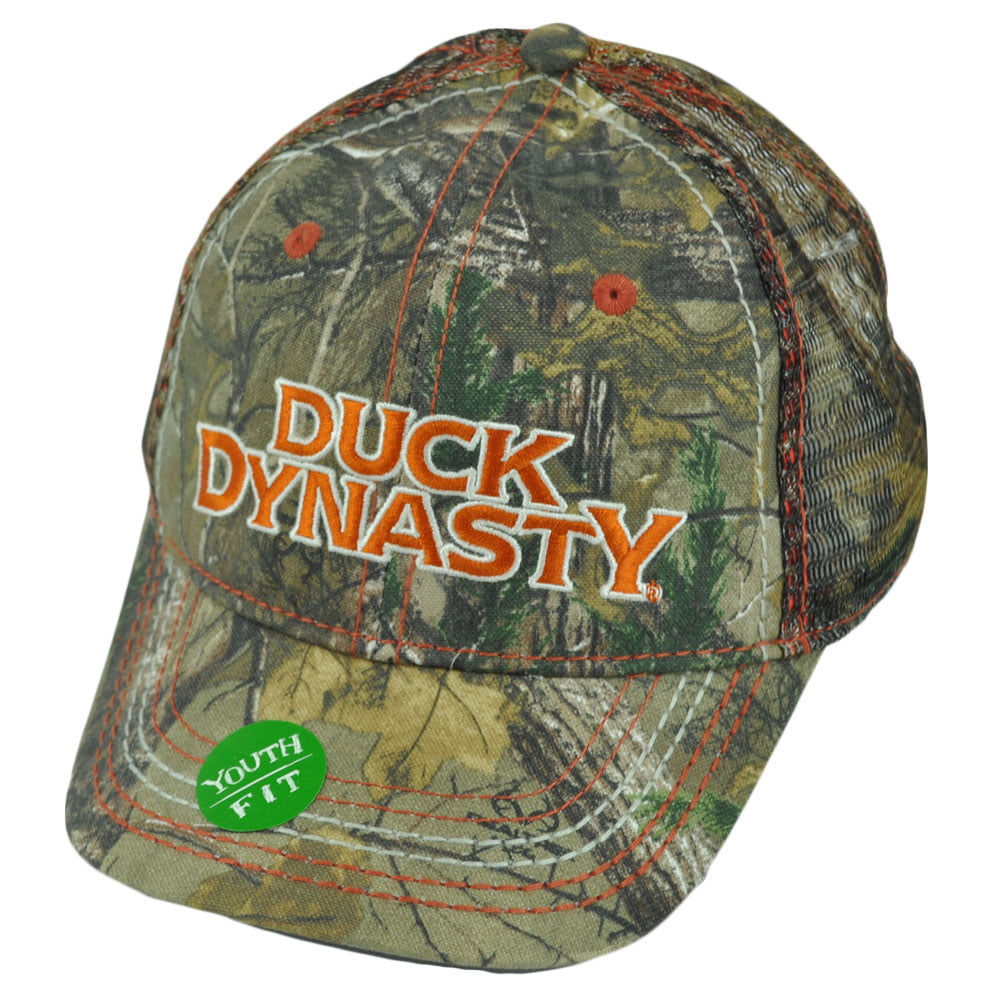 Duck Dynasty Hunting Outdoor Ball Cap Hat RealTree  Camo  Logo NWT 