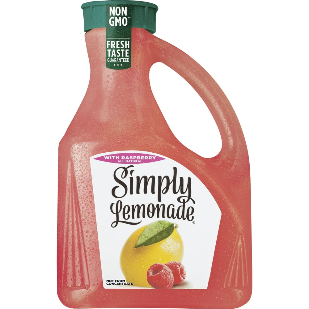 Simply Lemonade with Raspberry, All Natural NonGMO, 2.63 Liters