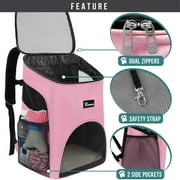 PetAmi Premium Pet Carrier Backpack, Pink