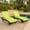 Bright Green, variant on GDF Studio Olivia Outdoor Wicker Adjustable Chaise Lounges with Cushion, Set of 2, Multibrown and Charcoal
