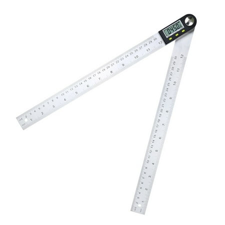 

Digital display angle IP54 stainless steel protractor woodworking angle protractor multifunction 360 degrees Angle ruler 200mm