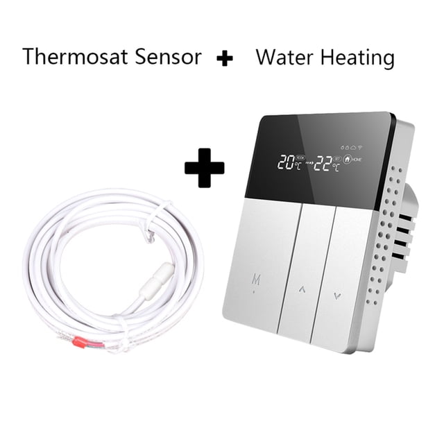 WiFi Smart Thermostat Temperature Controller For Water Electric Floor Gas Boiler Heating Control Home APP ,Easy to Install