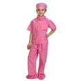 thumbnail image 2 of Pink Doctor Scrubs Costume By Dress Up America, 2 of 3
