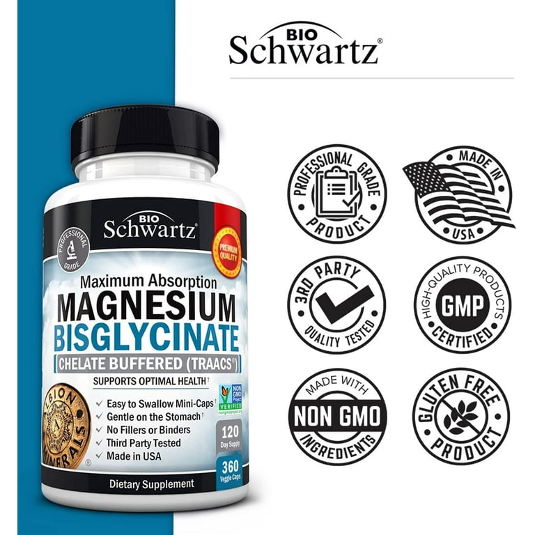 Senzu Health Magnesium Bisglycinate Traacs