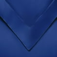 thumbnail image 4 of BNM 300 TC Rayon From Bamboo Duvet Cover Set, King/ Cal King, Smoke Blue, 4 of 5