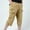 Khaki, variant on snowsong Mens Shorts Cargo Shorts For Men Mens Casual Fashion Zipper Large Pocket Belt Solid Color Cargo Shorts Mens Lounge Shorts Black L