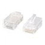 C2G network connector - clear
