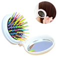 thumbnail image 2 of Folding Travel H Bru Round Folding Pocket H Brush Mini, 2 of 4