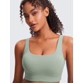 thumbnail image 4 of Sostén CRZ YOGA Butterluxe con escote en U y espalda en U verde XL, 4 of 4