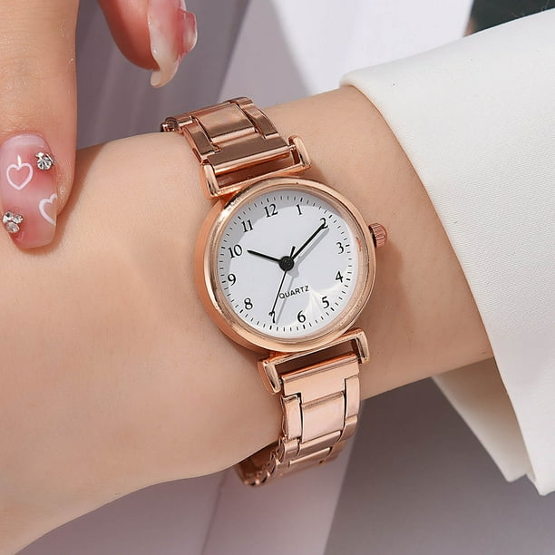 Reloj Fossil reloj de silicona para mujeres estudiante cuarzo S imple reloj de viento digital para mujeres negro Walmart en linea