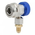 price crash R134A Low Pressure Quick Coupler Adapter AC Manifold Gauge