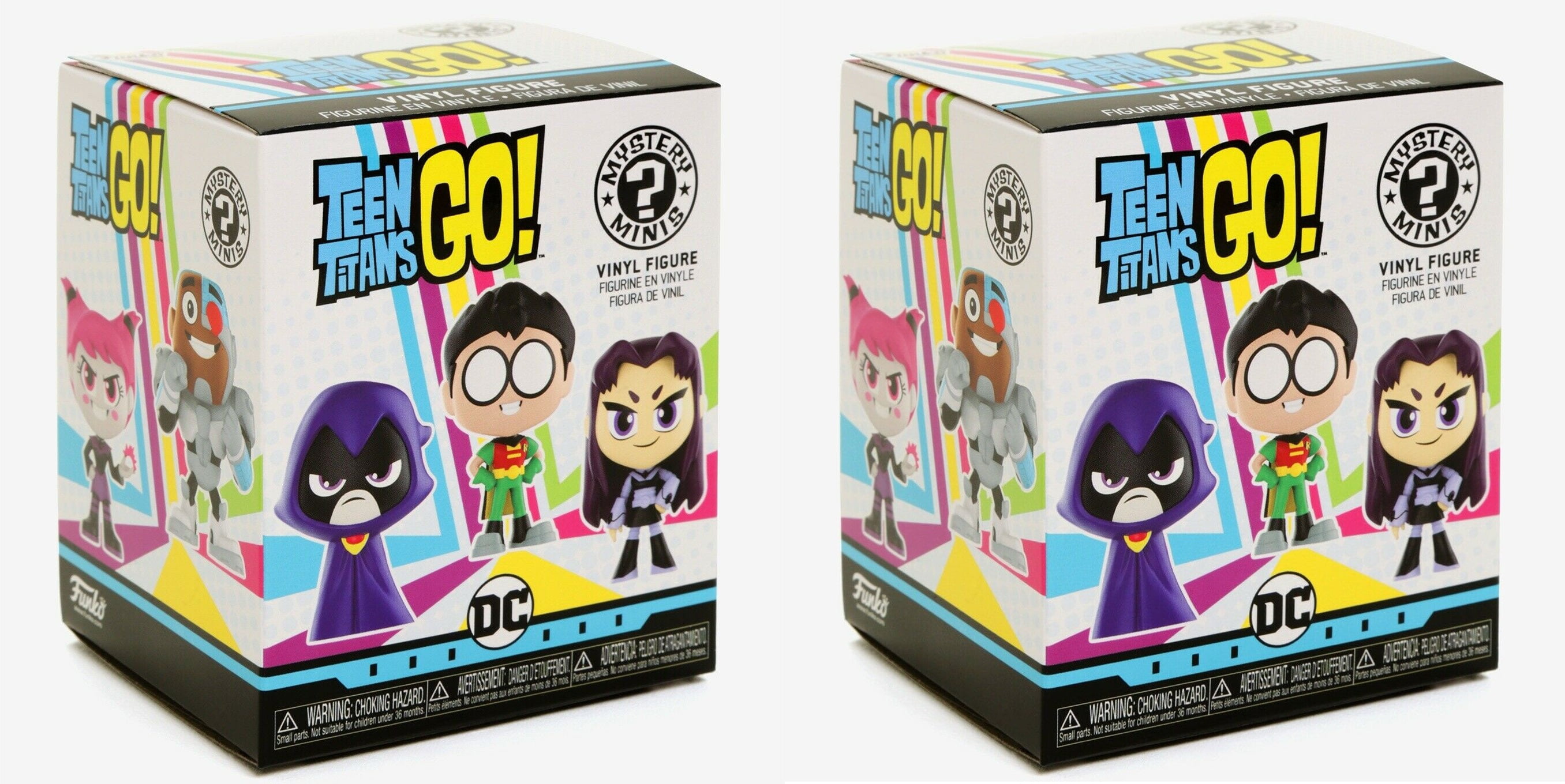 Mystery Minis WM US Exclusive Blind Box Set of 12 NEW Funko Teen Titans Go!