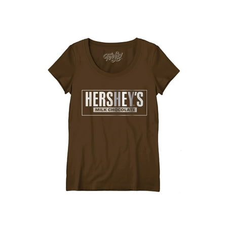 Tee Luv Hershey's T-Shirt - Hershey's Milk Chocolate Shirt for Women