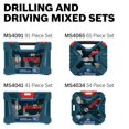 thumbnail image 1 of Bosch 91-Piece Drilling and Driving Mixed Set MS4091, 1 of 8