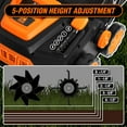 thumbnail image 3 of WEN 15-Inch 13-Amp 2-in-1 Electric Dethatcher and Scarifier with Collection Bag, 3 of 8