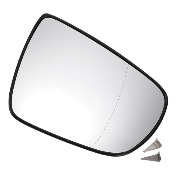 Unique Bargains Right Passenger Side Rearview Mirror Glass Replacement Heated White Glass with Back Fit for KIA Carens