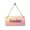 Peach Blush, variant on Garden (Crumpled Paper) 5x10 Hanging Plus Wall or Door Sign | Rustic Twine | Range of Vibrant Decor Styles | Room Signs For Home and Business