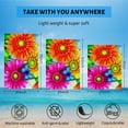 thumbnail image 5 of GZHJMY Beach Towel for Women Girls, Spring Flower Bushes Bath Towel, Oversized Lightweight Sport Towel, 31x51 Inch, 5 of 7