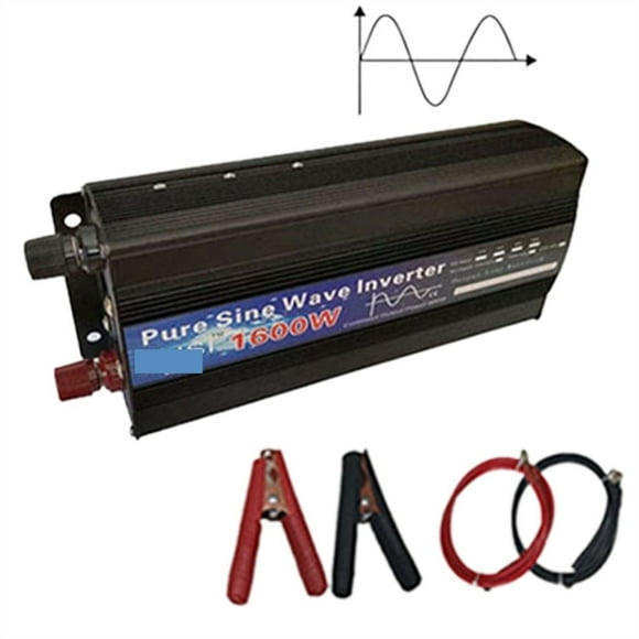Pure Sine Wave Inverter 1000W 1600W 2000W DC 12V / 24V 50Hz 60Hz Power Inverter Home Car Converter Solar Energy ,Wide Usage