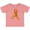 Mauve, variant on Inktastic Leukemia Awareness with Orange Ribbon Made of Hearts Boys or Girls Baby T-Shirt
