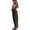 Dark Gray, variant on Corduroy Overalls for Women Wide Leg Bib Pants Adjustable Romper Jumpsuit with Pockets Beige M