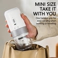 thumbnail image 7 of TERGAYEE Coffee Grinder Electric,Small Cordless Coffee Grinder Mini,USB Charging Coffee Bean Grinder with Multiple Grinding Settings,for Travel Camping Office Kitchen Home, 7 of 7