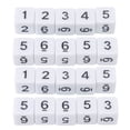 thumbnail image 2 of Dices, Plastic 20PCS  Game Props Six Sided  for Bars, 2 of 8