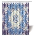 thumbnail image 1 of Cortina de Ducha ABPHQTO Mandala Azul Fractal 150x180 cm, 1 of 2