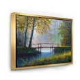 thumbnail image 2 of Designart Morning Sunlight and The Awakening Spring Forest FLOAT FRAME WALL ART, 2 of 4