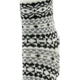thumbnail image 4 of Airplus Dual Layer Holiday Crew Sock Nordic White, Women's Medium 5-10, 4 of 4
