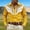 Yellow, variant on YANGXINX Mens Long Sleeve Button Down Shirts 2026 Carnival Western Cowboy Printed Stand Collar Tops Vintage Casual Party Classic Fit Clothes