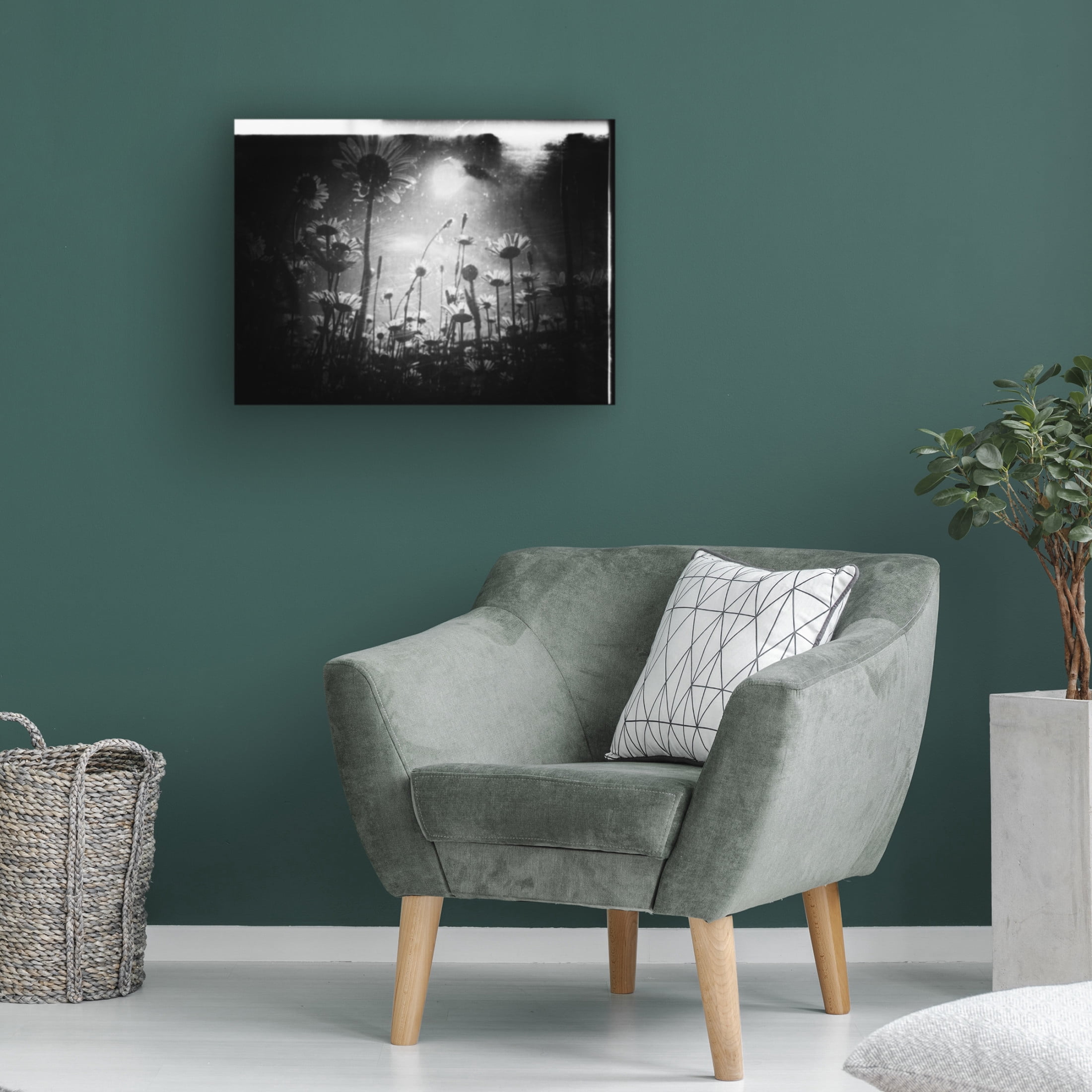 Trademark Fine Art Delphine Margau There Is Always A Piece Of Sky Canvas Wall Art
