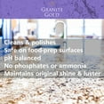 thumbnail image 5 of Granite Gold Clean & Shine, 24 fl oz Spray, Countertop Cleaner & Polish for Granite, Quartz & More, 5 of 8