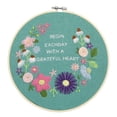 thumbnail image 3 of Kitchen Tools Embroidery Kit Full of Cloth Pack Range 3 Embroidery Stamped Floral Home DIY, 3 of 9