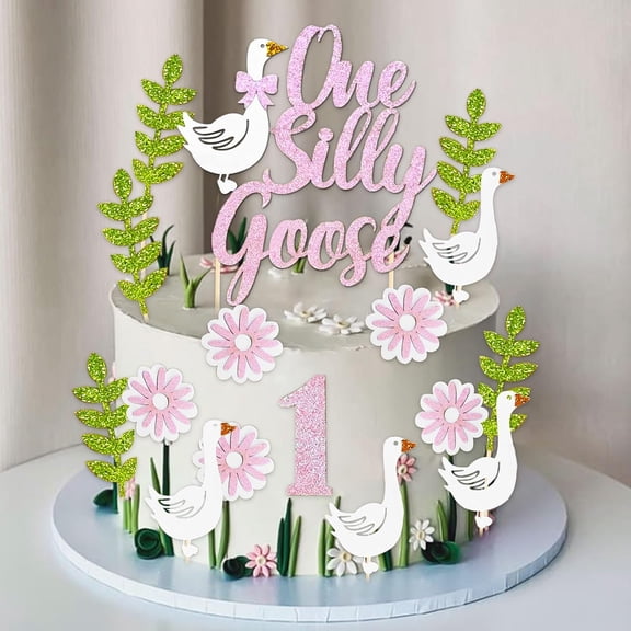 Glitter Cake Decoration Topper Set 13 Pieces with Multiple Patterns Essential for Parties