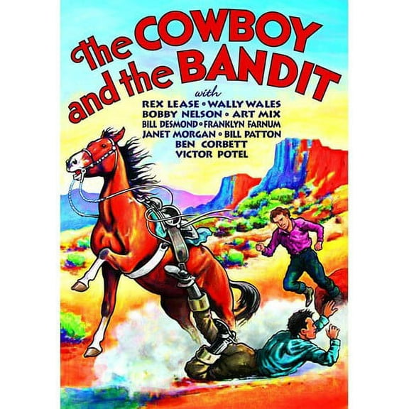 The Cowboy and the Bandit (DVD), Alpha Video, Western