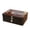 A, variant on Deyuer 1 Set Tin Box with Lock Key Convenient Desktop Storage Box Vintage Style Jewelry Storage Case for Home