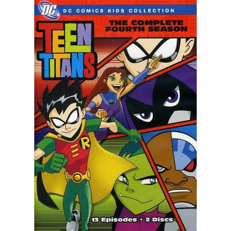 acuut Commandant priester Teen Titans: The Complete Fourth Season (DVD) - Walmart.com