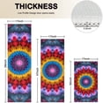 thumbnail image 4 of Colorful Tie Dye Floral Mandala Pattern Kitchen Rugs Sets Of 3,Kitchen Runner Rugs Non Skid Washable,Decorative Kitchen Floor Mats for Kitchen,Sink,Laundry,17"x30"+ 17"x47" + 17"x59", 4 of 6
