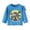 ZB Dark Blue, variant on Boys Shirts Toddler Girls Long Sleeve Dinosaur Prints T Shirt Clothes Boys' Tops Grey 18 Months-24 Months