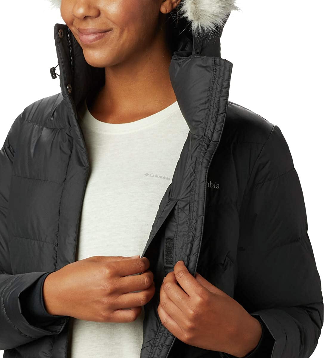 Columbia Women s Peak To Park Insulated Jacket Black Size Extra Small Walmart