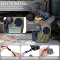 thumbnail image 3 of Bear Outdoor Water Fountain with LED Lights Cascading Fountains Outdoor for Patio Yard, 3 of 9