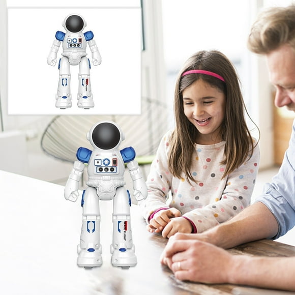 CEHVOM Jouets Jeux Enfants, Décorations de Noël, Jouets Bébé en Liquidation, Capteur de Geste RC Robot Dansant Programmable Intelligente Télécommande Éducative Robotique Humanoïde Jouets pour Garçons