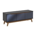 thumbnail image 2 of Mueble TV 55" Kappesberg 136cm con 3 Puertas Negro/Azul, 2 of 9